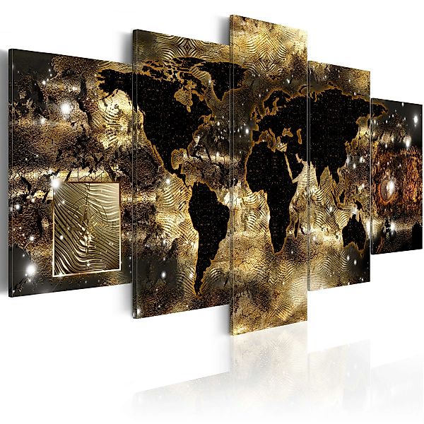 Wandbild - Continents of bronze günstig online kaufen