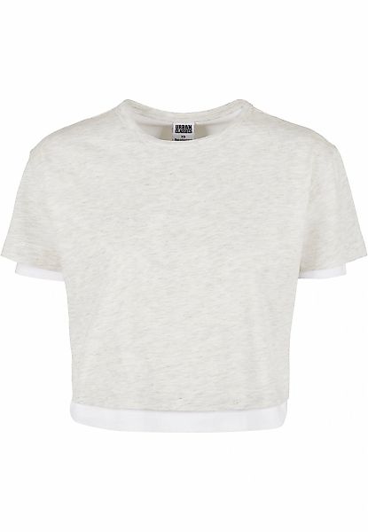 URBAN CLASSICS T-Shirt "Urban Classics Damen Ladies Full Double Layered Tee günstig online kaufen