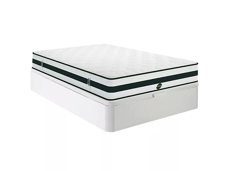 Set Untergestell mit Bettkasten + 5-Zonen-Taschenfederkernmatratze - 160 x günstig online kaufen