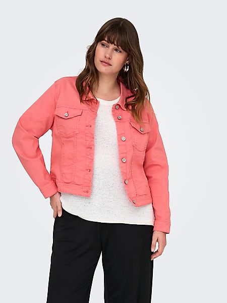 ONLY CARMAKOMA Jeansjacke "CARWESPA COLOUR DENIM JACKET DNM" günstig online kaufen