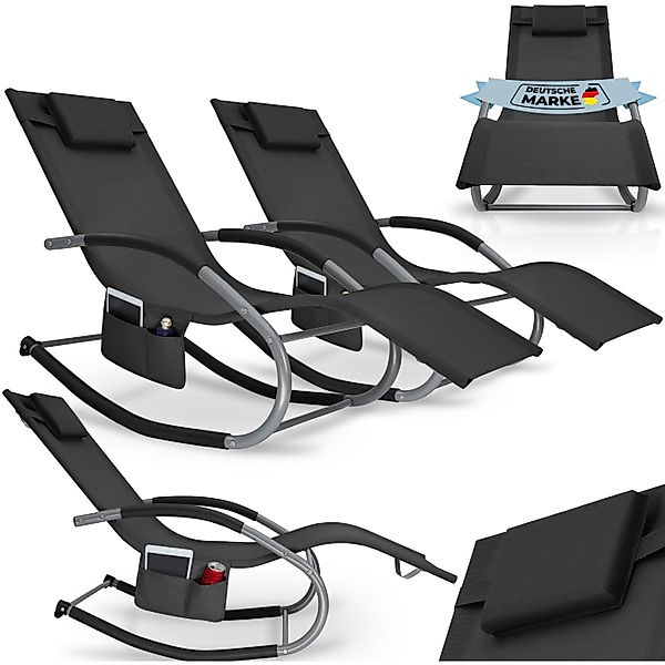 tectake Gartenliege Sonnenliege Taya, ergonomisch, mit günstig online kaufen