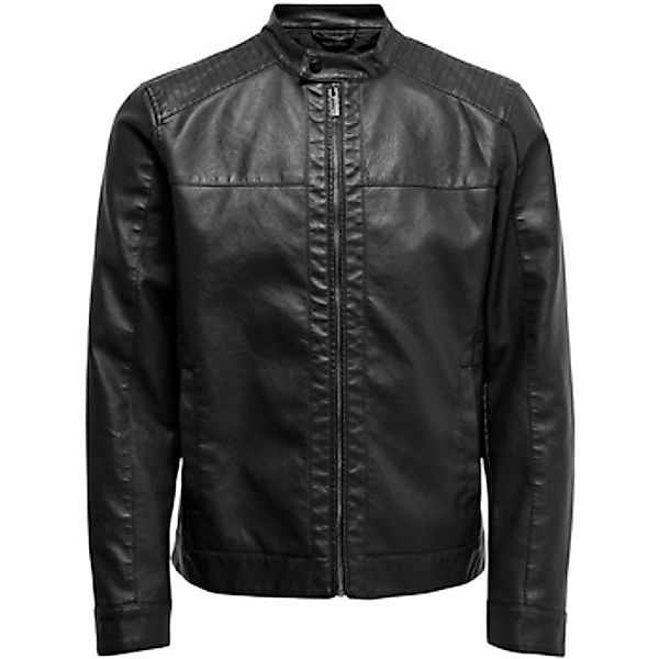 Only & Sons   Lederjacken MIKE PU RACER JACKET OTW 22012339 günstig online kaufen