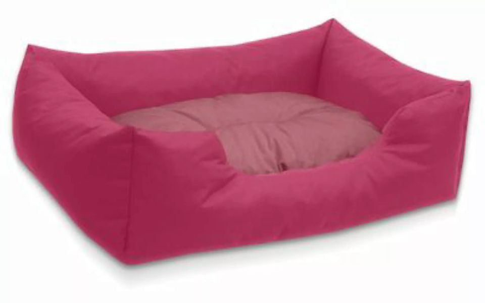 BedDog Hundebett MIMI mit Rand, Kissen zum rausnehmen XL pink günstig online kaufen