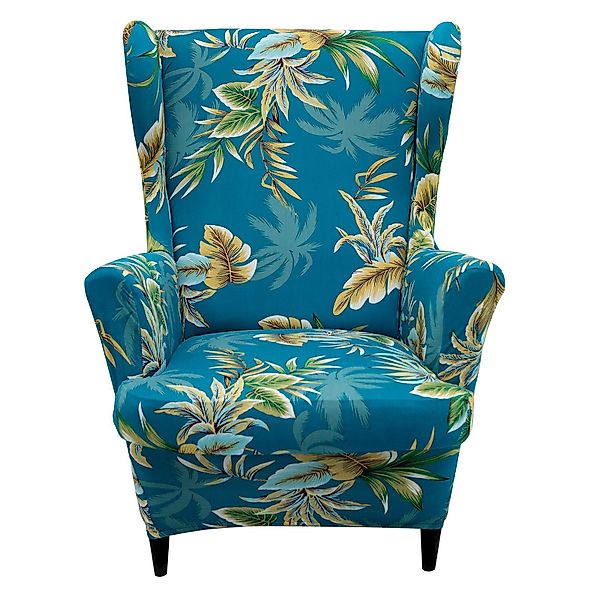 Rosnek Sesselhusse Floral/Geometrisch, Stretch, für Ohrensessel günstig online kaufen
