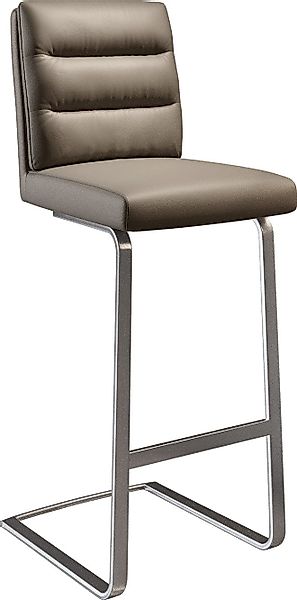 DELIFE Barhocker Pela-Flex, Freischwinger flach Edelstahl günstig online kaufen