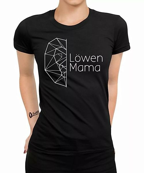 Quattro Formatee Kurzarmshirt Löwen Mama - Muttertag Mutter Damen T-Shirt ( günstig online kaufen