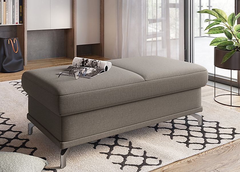 sit&more Hocker "Cabrio, B: 113 cm", individuell zu kombinieren, Federkern günstig online kaufen