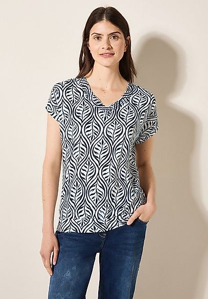 Cecil V-Shirt im soften Baumwoll-Mix günstig online kaufen