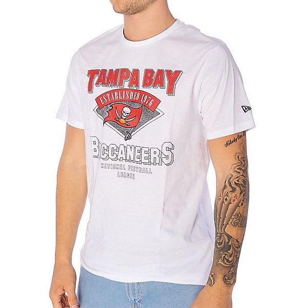 New Era T-Shirt T-Shirt New Era NFL Wordmark Tambuc, G S, F wht/blk günstig online kaufen