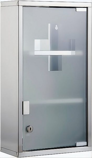 Zedelmaier Medizinschrank Abschließbarer Medizinschrank aus Edelstahl,Medik günstig online kaufen