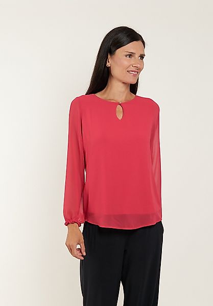 Seidel Moden Langarmbluse mit blickdichtem Jerseyfutter günstig online kaufen
