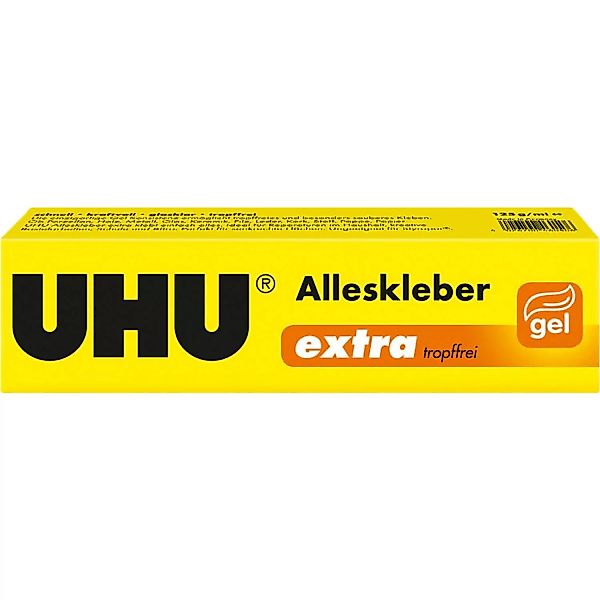 UHU extra Alleskleber, Tube mit 125 g gelb günstig online kaufen