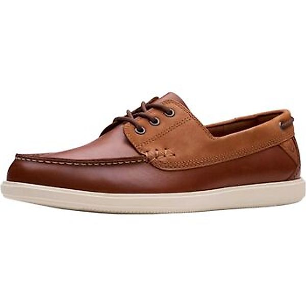 Clarks Halbschuhe Leder Bootsschuh günstig online kaufen