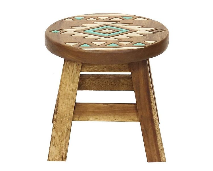 Oriental Galerie Blumenhocker Blumenhocker Beistelltisch Hocker Türkis 25 c günstig online kaufen