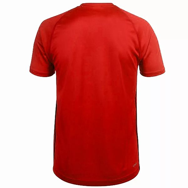 adidas Performance Base 3S Tee Herren-Laufshirt Red/Black günstig online kaufen