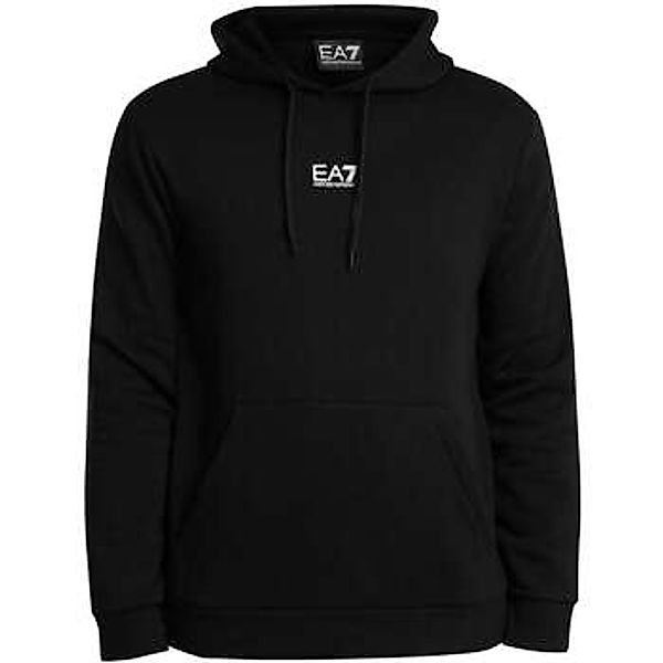 Emporio Armani EA7  Sweatshirt Kapuzenpullover mit mittlerem Logo günstig online kaufen