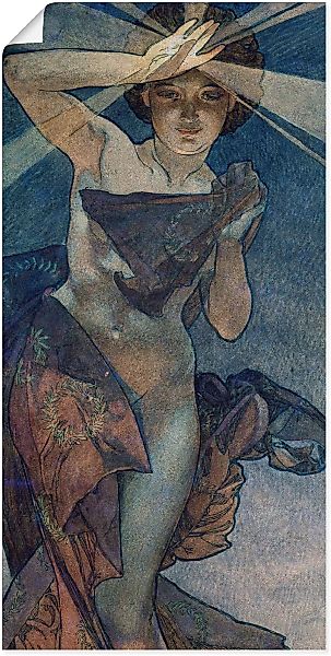 Artland Wandbild »Sterne Der Morgenstern 1902«, Frau, (1 St.) günstig online kaufen