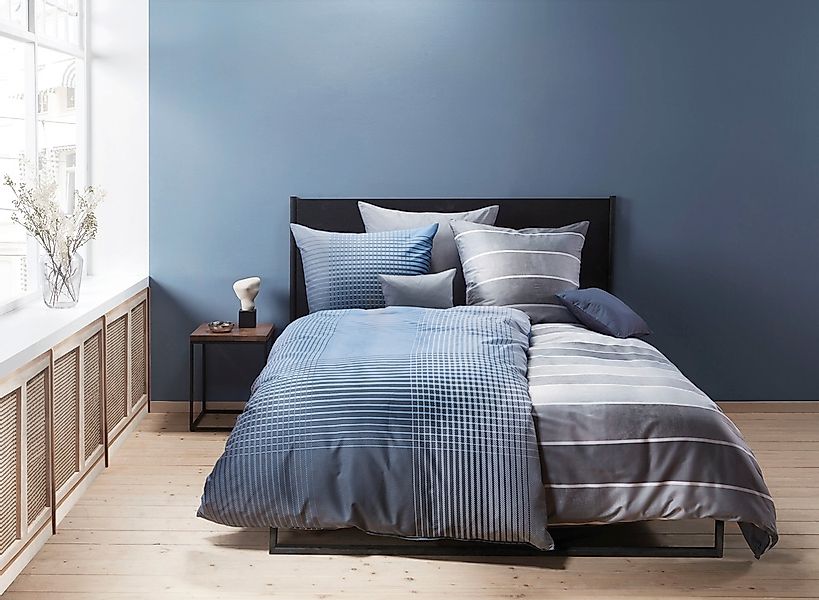 Kaeppel Wendebettwäsche Timeless, Mako-Satin, 3 teilig, günstig online kaufen
