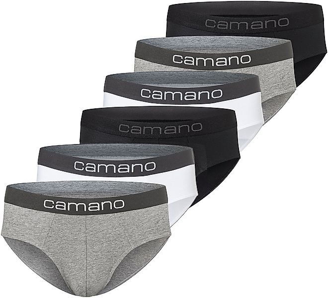 Camano Slip "comfort" 6er Pack, mit elastischem Logobund günstig online kaufen