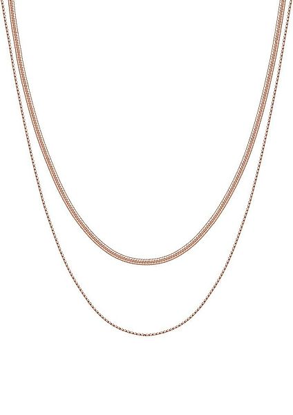 Hey Happiness Edelstahlkette Damen Layer mehrschichtig, günstig online kaufen