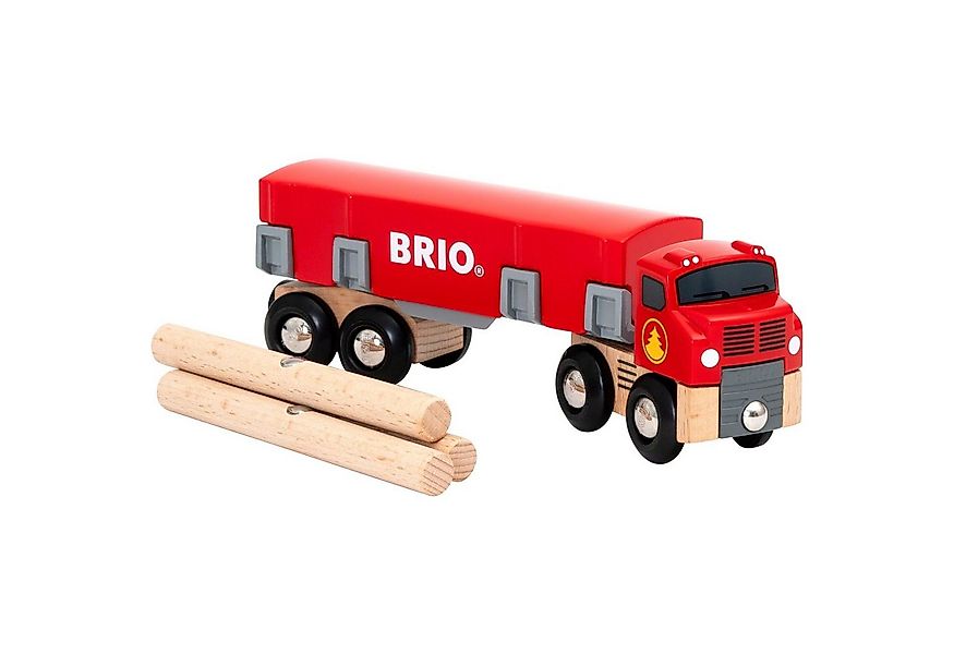 BRIO® Spielzeug-LKW BRIO World World Holztransporter mit Magnetladung günstig online kaufen
