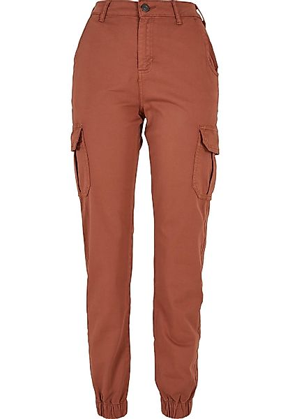 URBAN CLASSICS Cargohose "Urban Classics Damen Ladies High Waist Cargo Pant günstig online kaufen