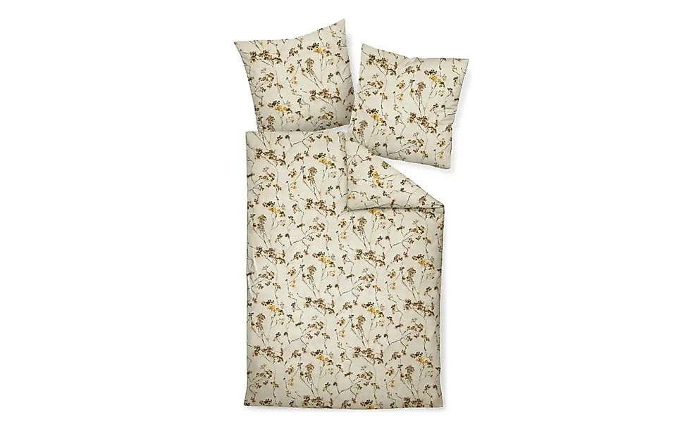 Janine Bettwäsche-Set   ¦ grün ¦ Maße (cm): B: 135 Bettwaren > Bettwäsche > günstig online kaufen