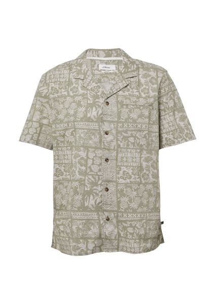 s.Oliver Kurzarmhemd Hemd Resort Fit: Kurzarmhemd günstig online kaufen