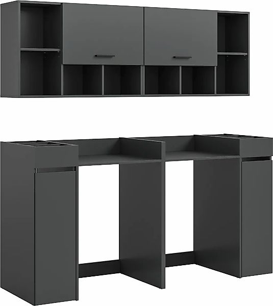 welltime Badmöbel-Set "FALAS, TOPSELLER, 6-teilig, Hauswirtschaftsraum Set, günstig online kaufen