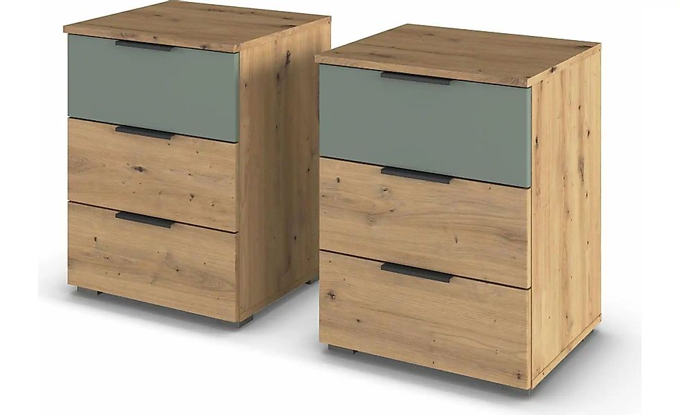 Nachttisch 2er-Set  Skyla ¦ holzfarben ¦ Maße (cm): B: 47 H: 62 Tische > Na günstig online kaufen