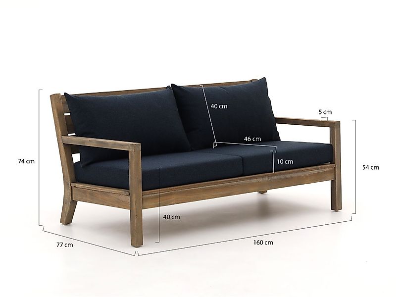 ROUGH Batang Gartensofa 160 cm günstig online kaufen