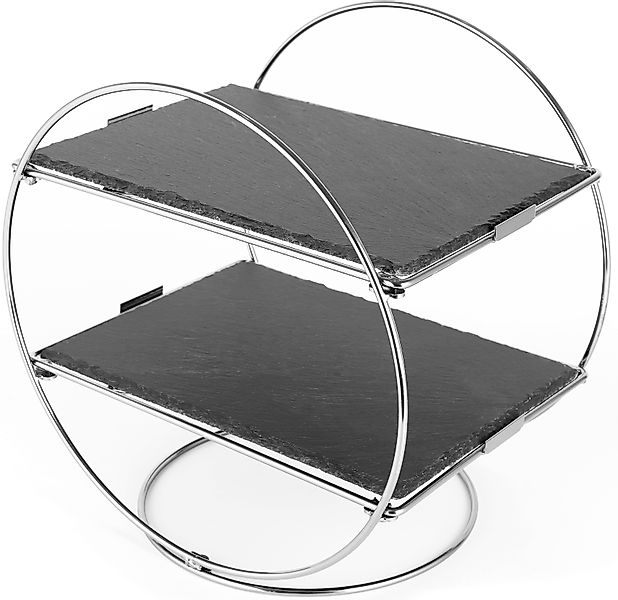 ECHTWERK Etagere »dekorative Schiefer Etagere«, für Gebäck,Obst,Käse und De günstig online kaufen