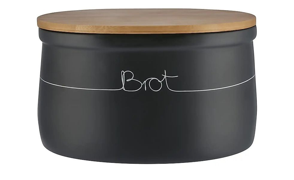 KHG Aufbewahrungsdose  Brot ¦ grau ¦ Maße (cm): B: 20,2 H: 19 Küchenzubehör günstig online kaufen