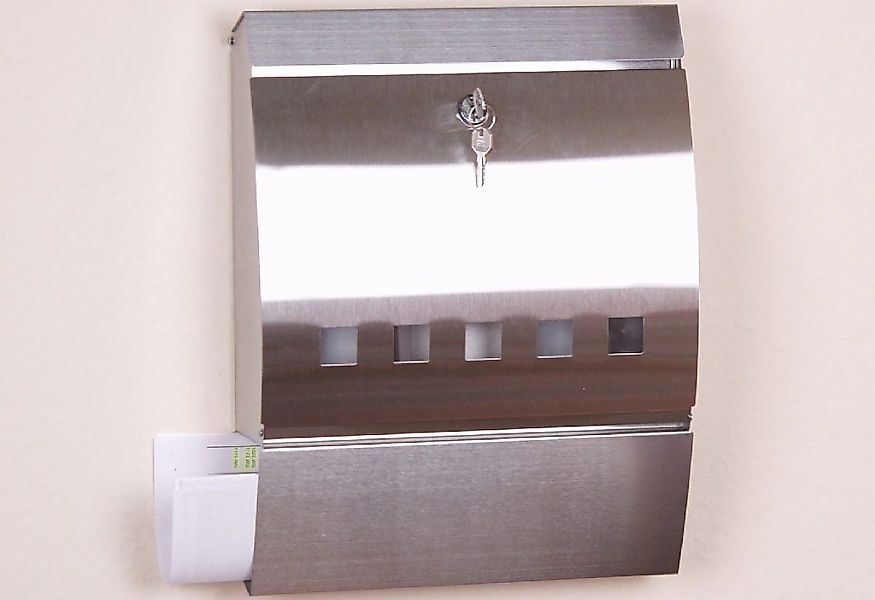HOFMANN LIVING AND MORE Wandbriefkasten "Briefkasten" aus Edelstahl günstig online kaufen