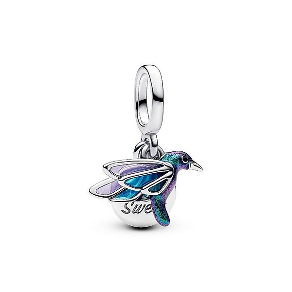 Pandora Charm-Einhänger Charm-Anhänger Kolibri Grün Sterling-Silber 793746C günstig online kaufen
