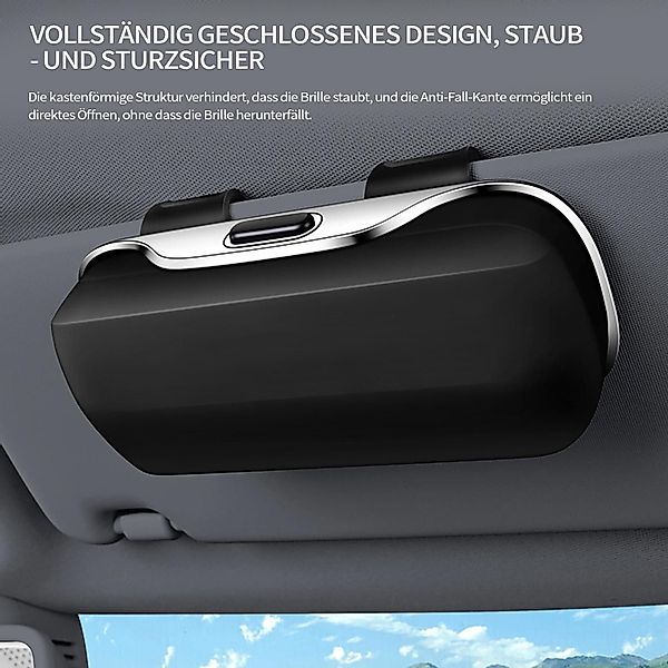 Refttenw Aufbewahrungsbox Sonnenbrillenhalter,Auto Brillenhalterung,Zum Auf günstig online kaufen