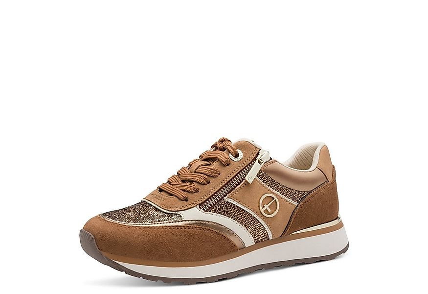 Tamaris Keilsneaker, Freizeitschuh, Halbschuh, Schnürschuh mit Kontrastbesä günstig online kaufen