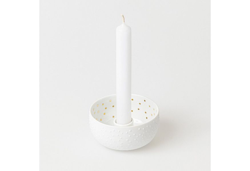 Räder Kerzenständer räder Punkte Kerzenständer weiß günstig online kaufen