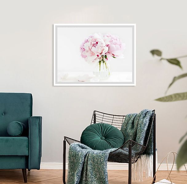 queence Bild "Carina", Blumen, gerahmt, Rosen günstig online kaufen