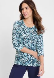 Olsen Print-Shirt (1-tlg) schmale Passform günstig online kaufen