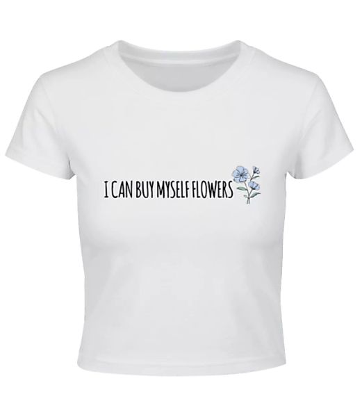 Buy Myself Flowers · Crop T-Shirt günstig online kaufen