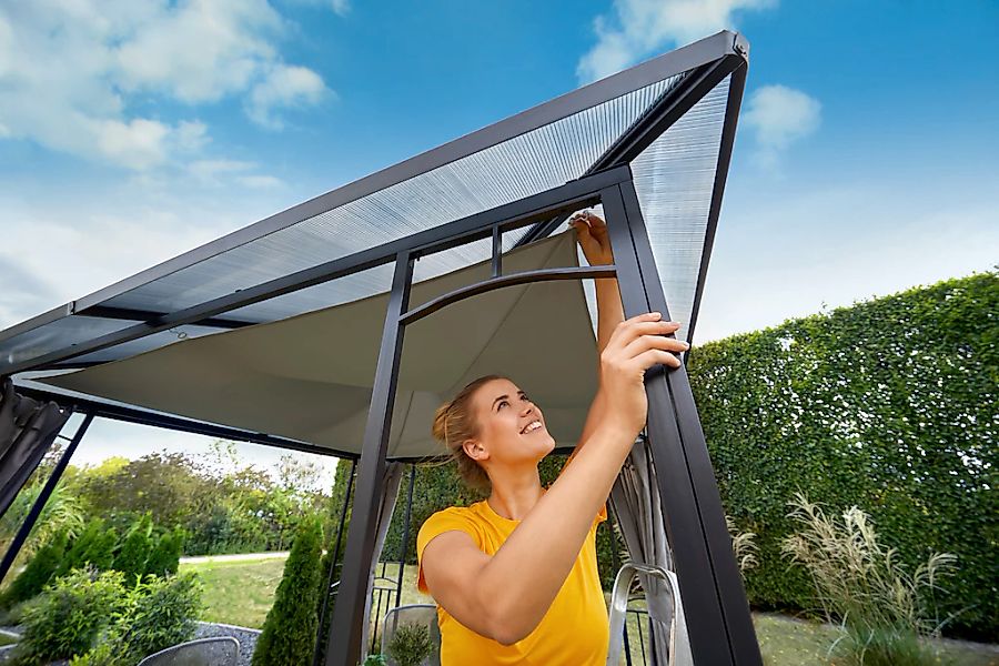 KONIFERA Sonnensegel, BxT: 300x400 cm für Pavillon Barbados günstig online kaufen