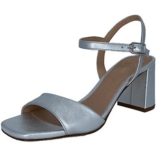 Unisa  Sandalen Sandaletten Moraty Moraty 24 LM silver Leder Moraty 24 LM günstig online kaufen