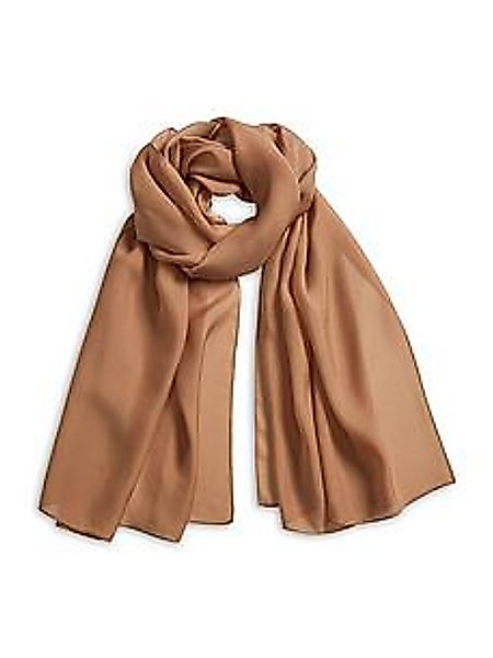 Schal aus 100% Seide Peter Hahn braun günstig online kaufen