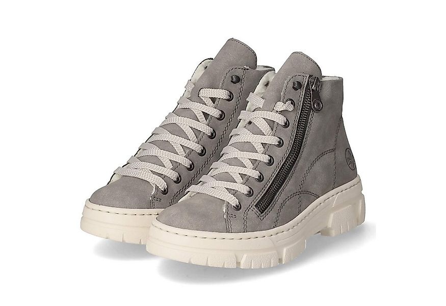 Rieker Rieker Z7410-40 Damen Synthetik grau Winterstiefel günstig online kaufen