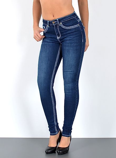ESRA Skinny-fit-Jeans Jeans Damen Skinny Hose günstig online kaufen