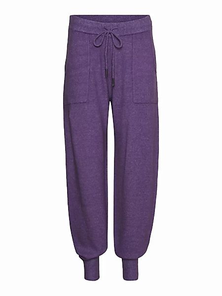 NOISY MAY Gestrickte Hose Damen Violett günstig online kaufen