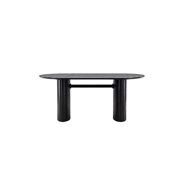 ebuy24 Isolde Esstisch 90x180cm Schwarz günstig online kaufen