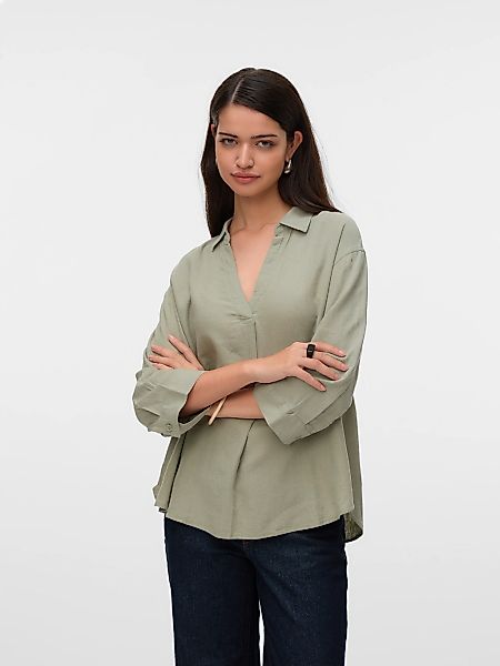 Vero Moda Shirtbluse "VMLINN 3/4 TOP WVN GA NOOS" günstig online kaufen