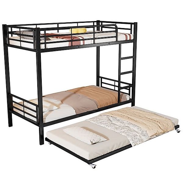 MODFU Etagenbett Kinderbett Eisenbett Metallbett Stockbett Ausziehbett Eise günstig online kaufen
